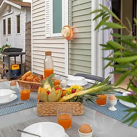 Le Mimosa, Mobil-home Climatise Au Coeur Du Vignoble Et A Quelques Metres De La Holiday home Hyeres