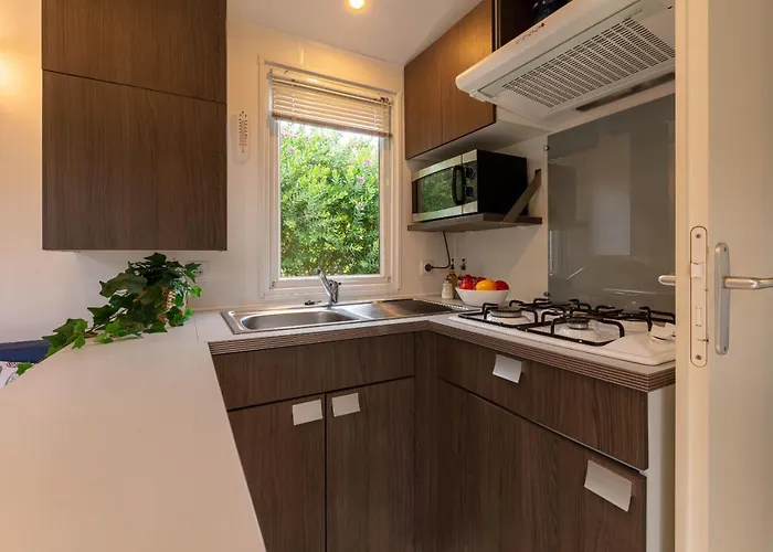 Ferienhaus Le Mimosa, Mobil-home Climatise Au Coeur Du Vignoble Et A Quelques Metres De La *