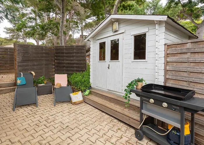 Ferienhaus Le Mimosa, Mobil-home Climatise Au Coeur Du Vignoble Et A Quelques Metres De La