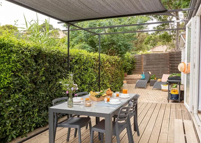 Le Mimosa, Mobil-home Climatise Au Coeur Du Vignoble Et A Quelques Metres De La Ferienhaus *